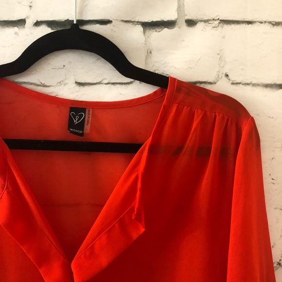 Windsor | Red Blouse - Picture 4 of 8